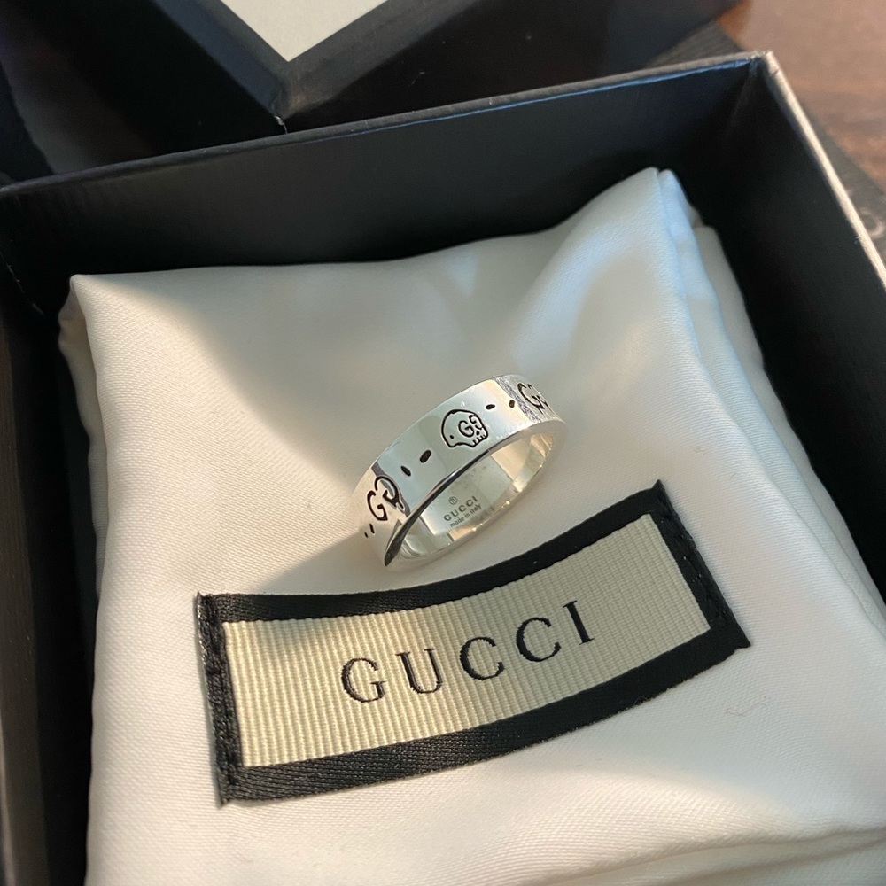 Authentic Gucci ghost ring